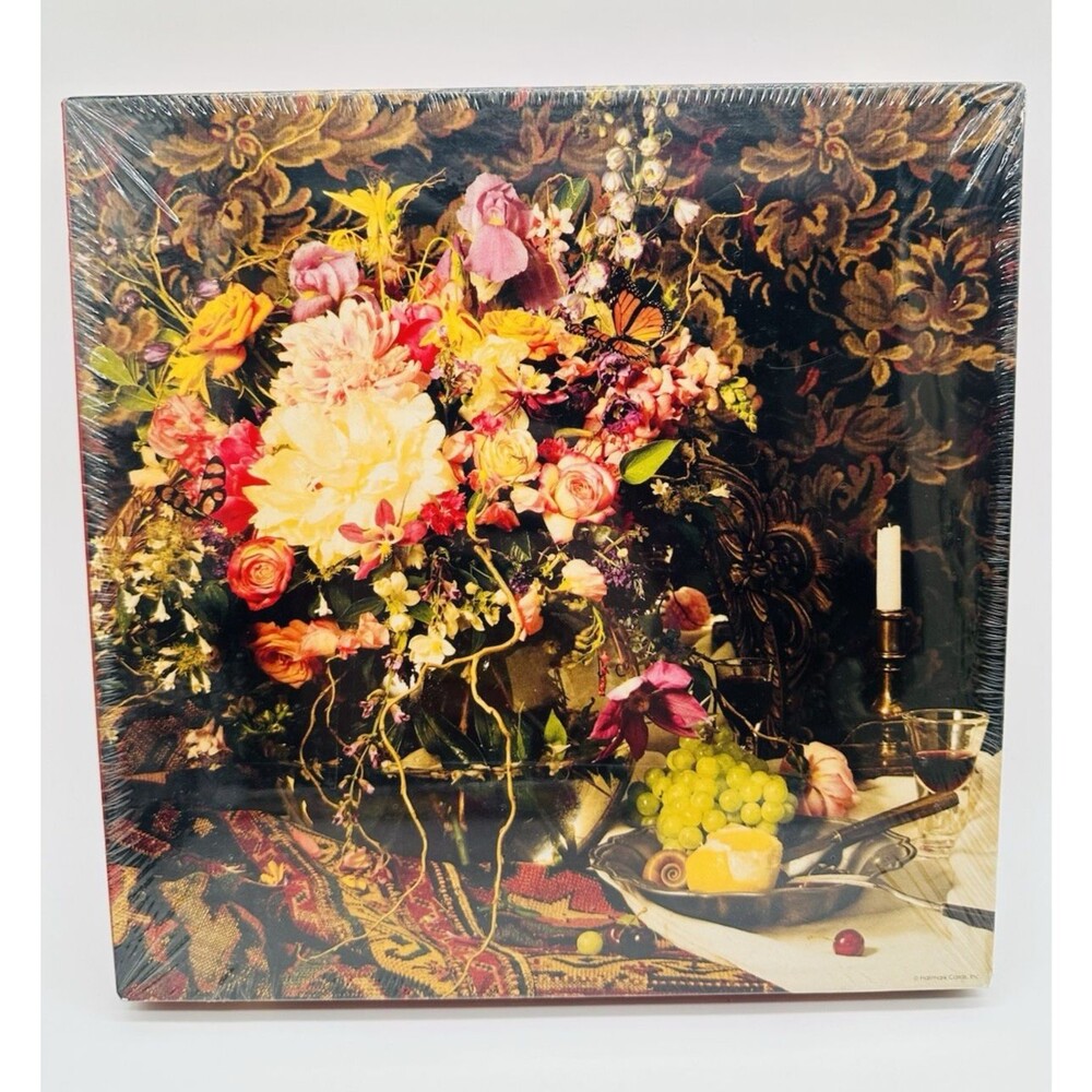 New Sealed 1991 Springbok Flemish Floral 500 Pc Puzzle 2453